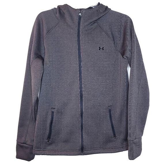 Under Armour Other - Under Armour men's m athletic performance gray heathered long sleeve zip jacket
